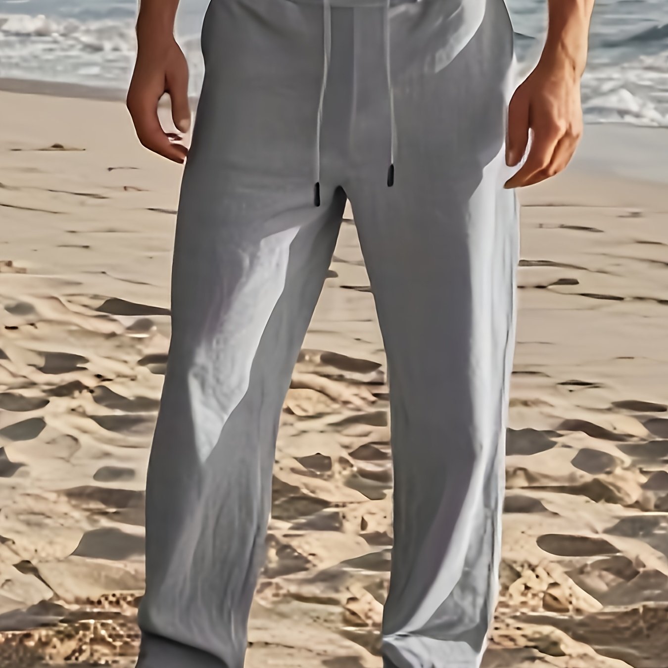 Laurent | Pantalones de lino para hombre