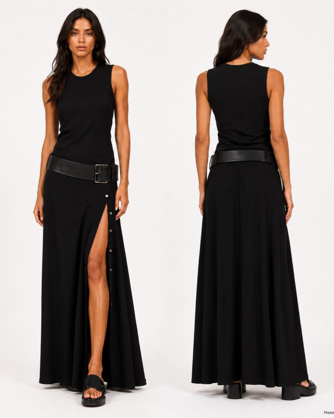 Vestido Belt + cinturón
