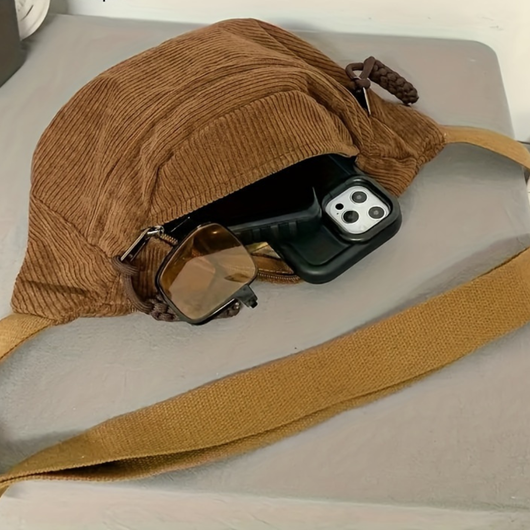 Petra | Bolso de hombro de pana