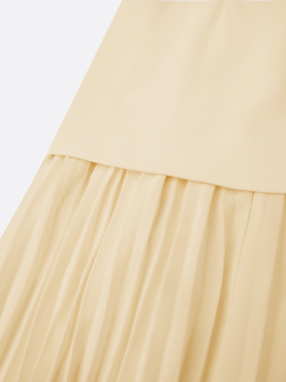 Micaela | Vestido largo plisado de diseño
