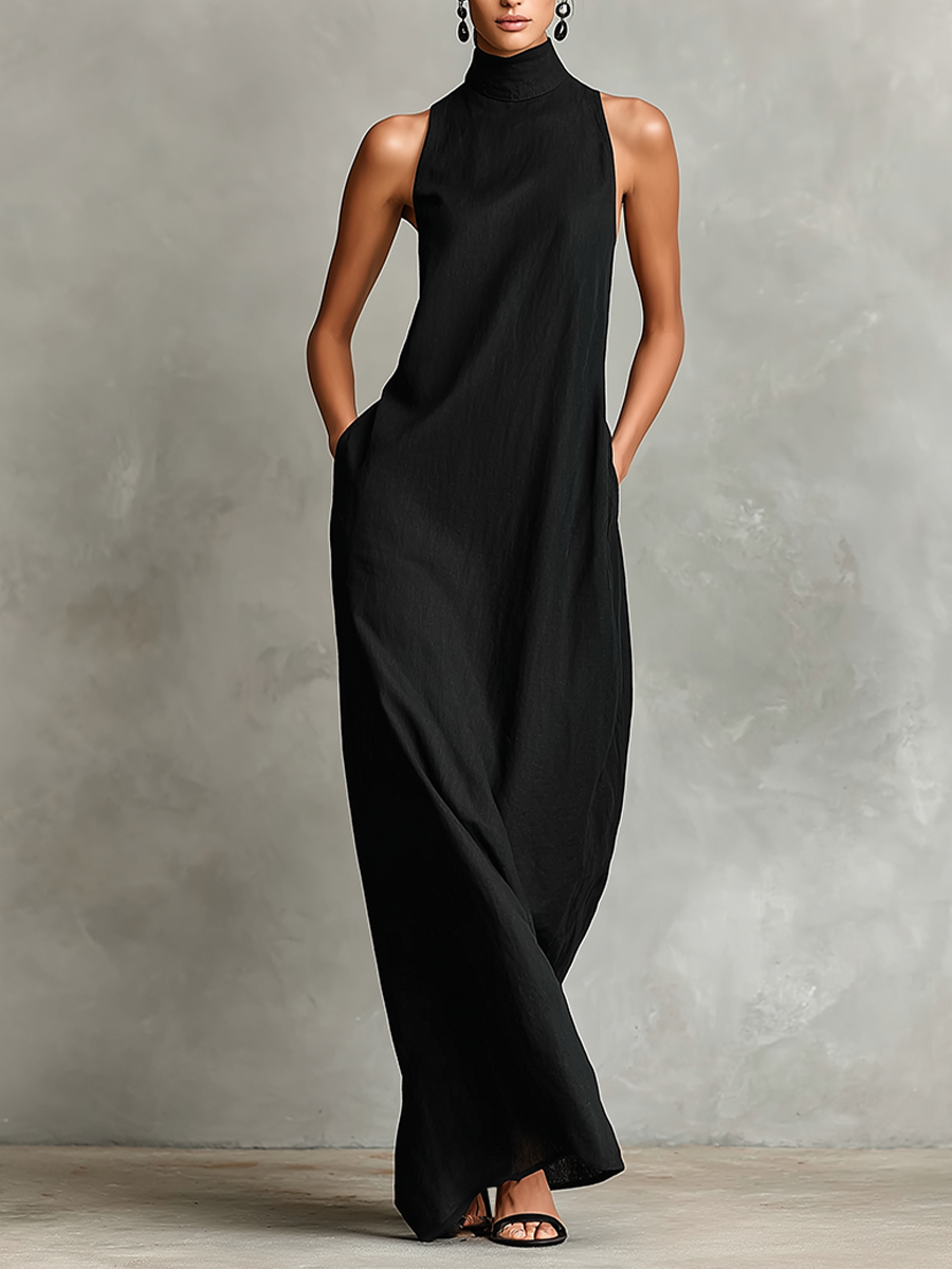 Caterina | Vestido largo minimalista