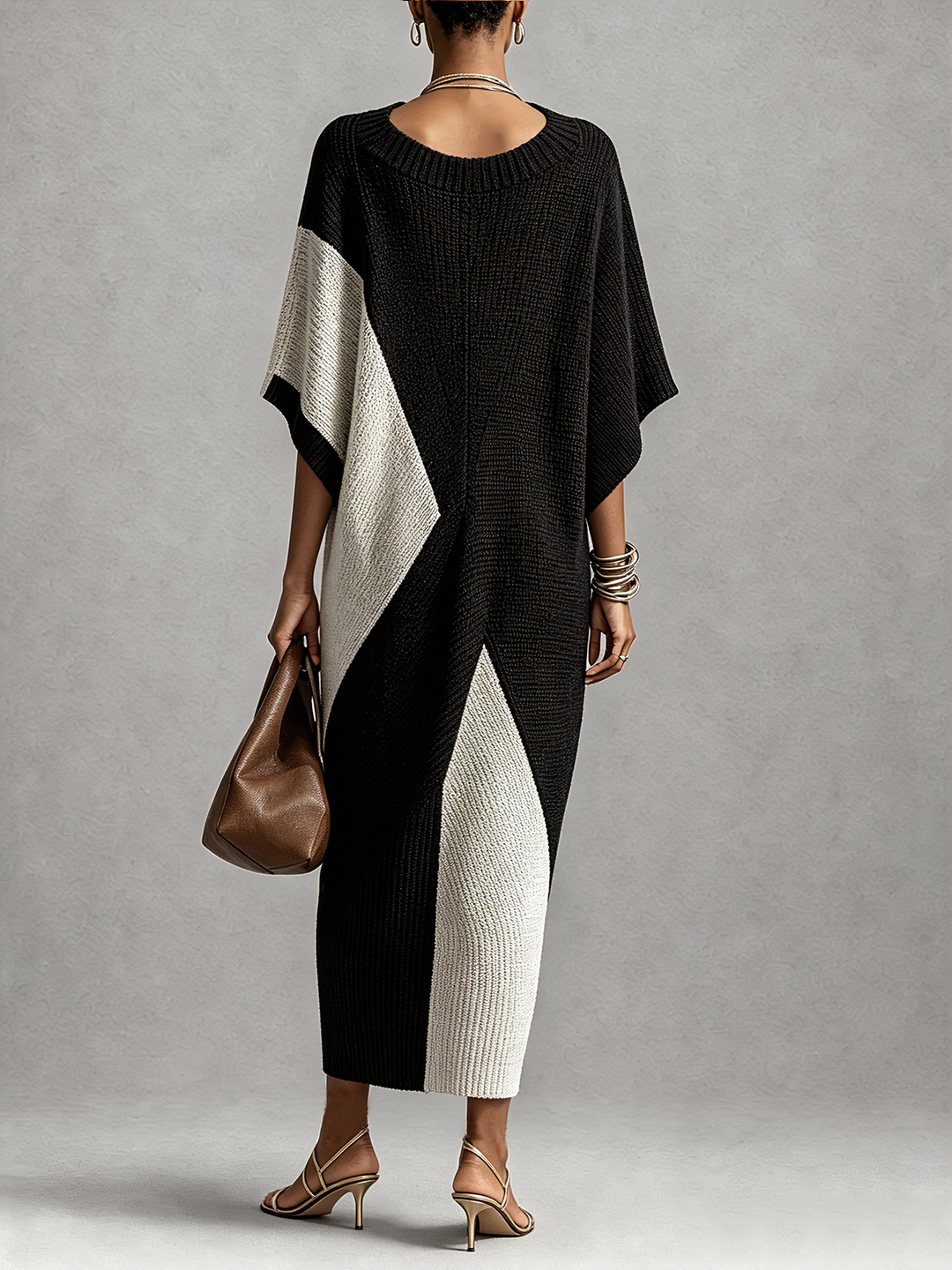 Vera | Vestido Ébano Marfil