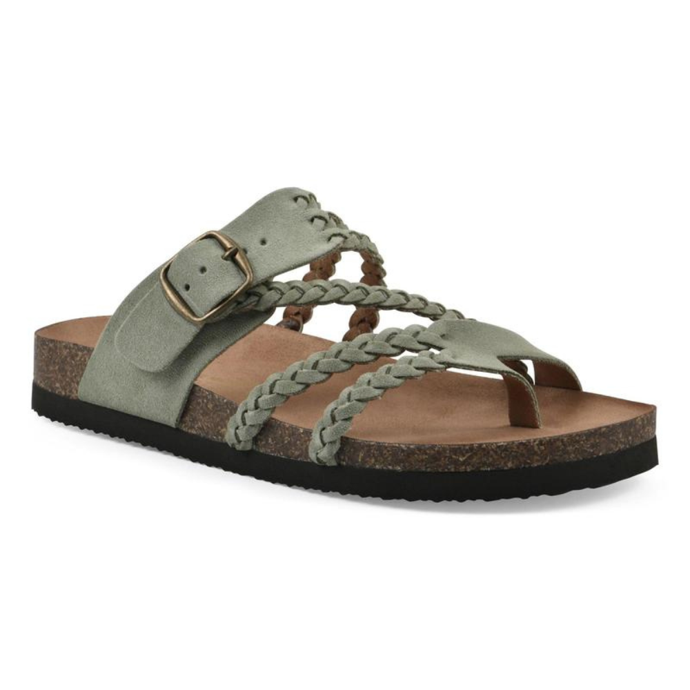 Elegantes sandalias tejidas