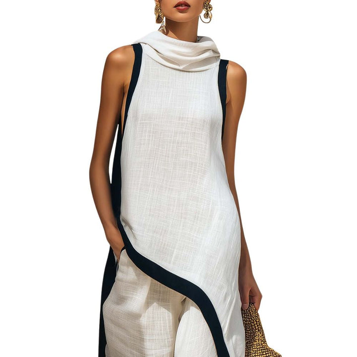 JOVANNE | CONJUNTO ELEGANTE DE LINO