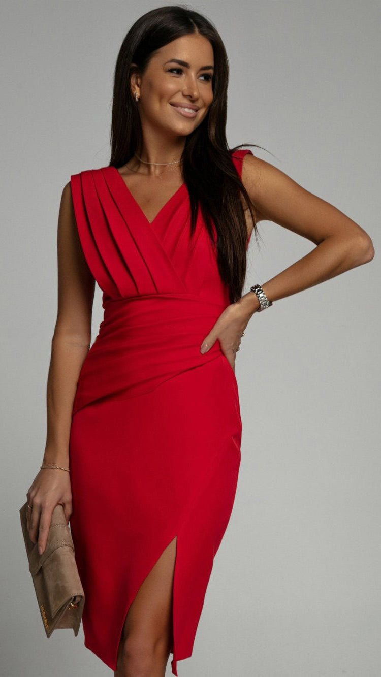 Vestido de noche de talla grande para mujer