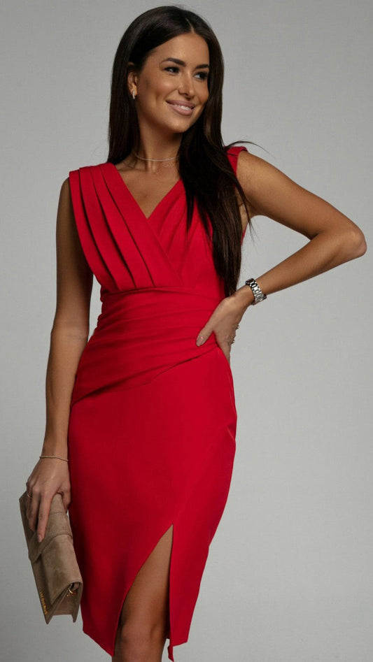 Vestido de noche de talla grande para mujer