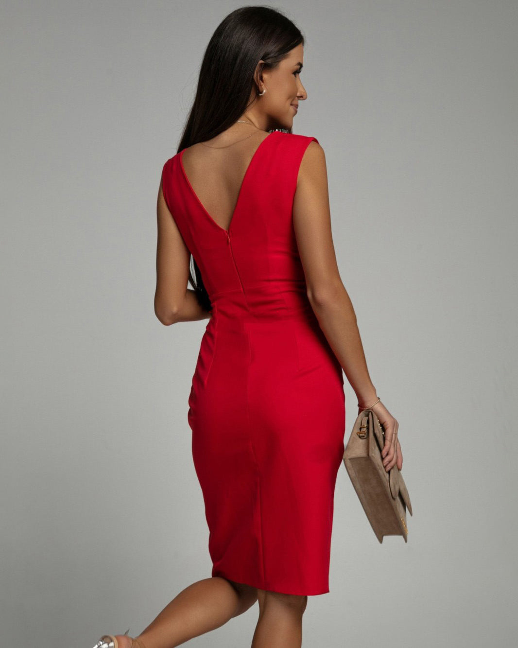 Vestido de noche de talla grande para mujer