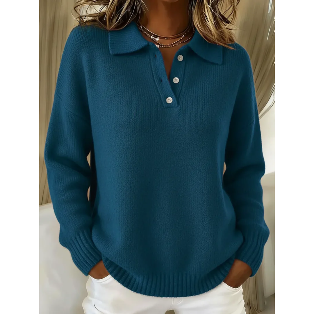 Rosangela | Suéter polo suave