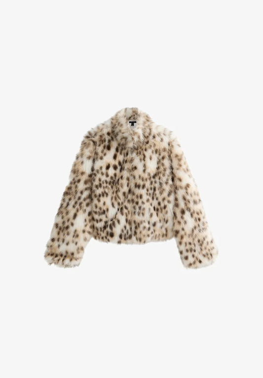 Cristina | Chaqueta Efecto Pelo