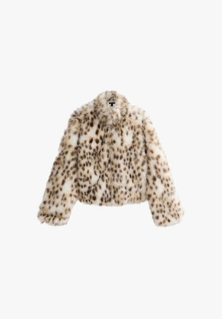 Cristina | Chaqueta Efecto Pelo