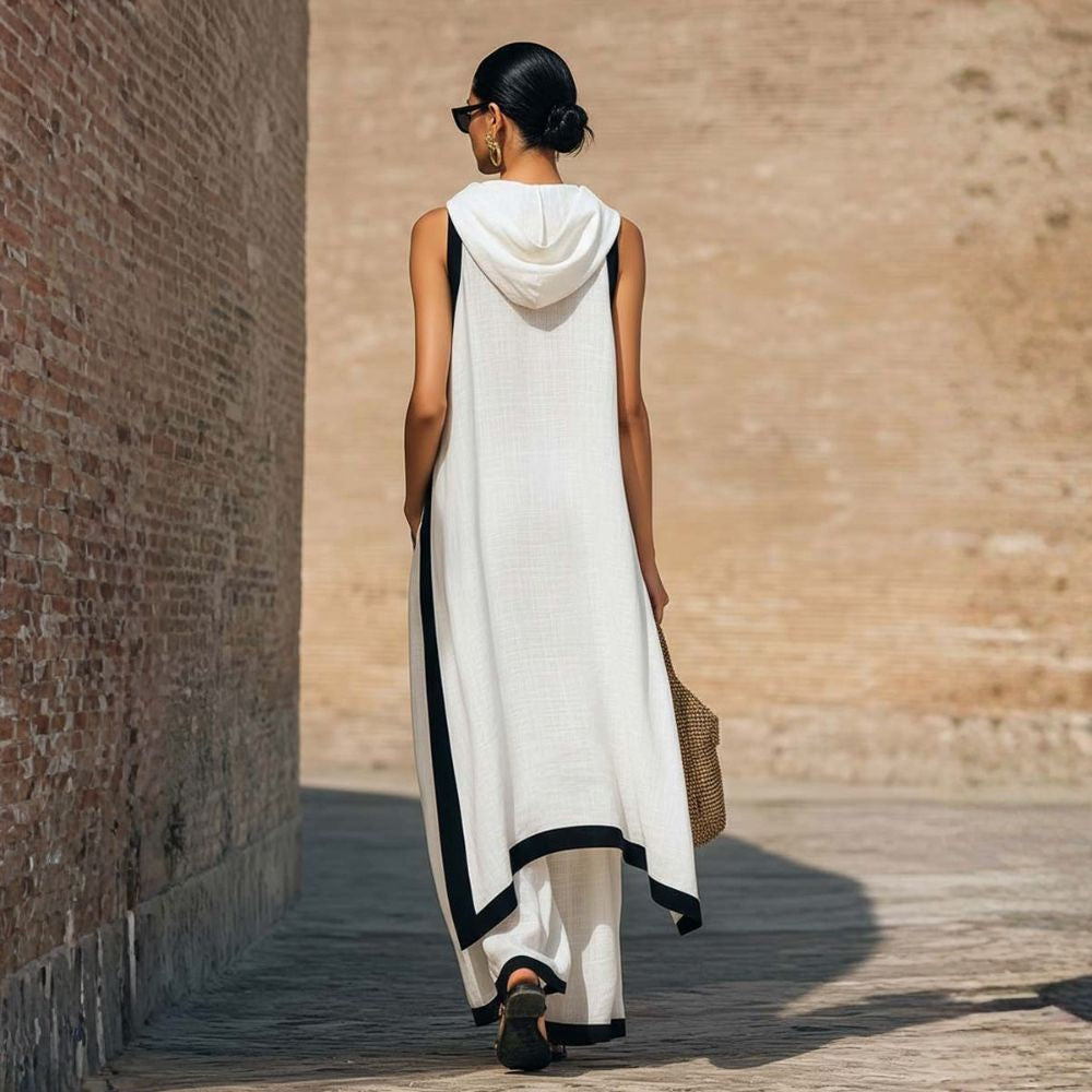 JOVANNE | CONJUNTO ELEGANTE DE LINO