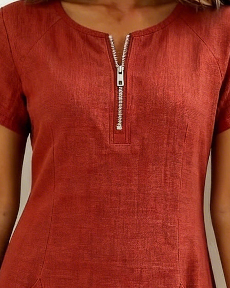 Vestido Silvia — Elegancia natural para el día a día
