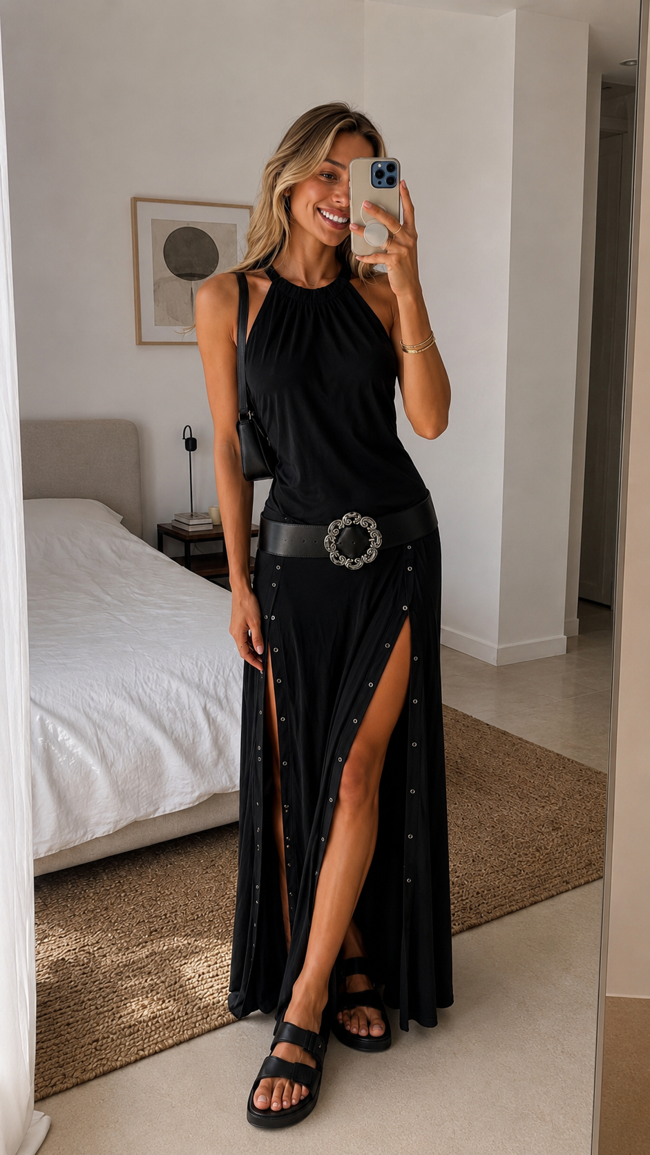 Vestido Fenix + cinturón