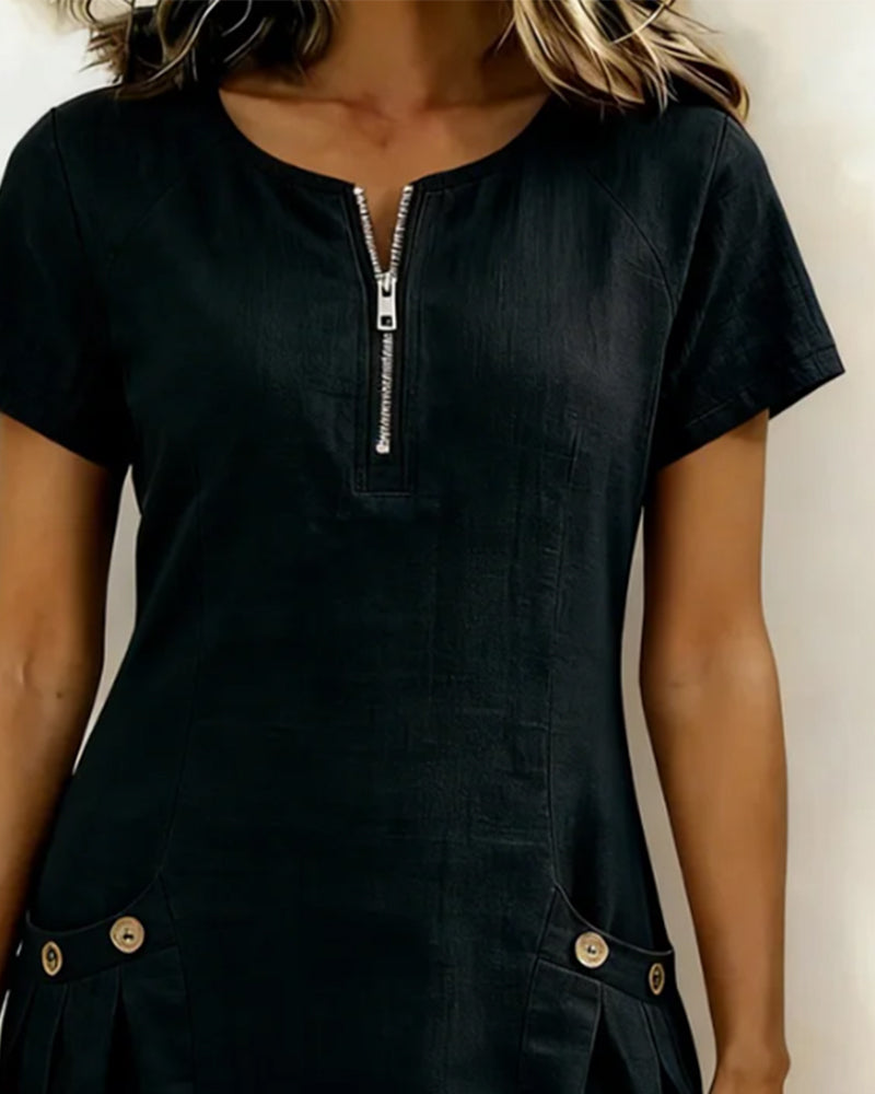 Vestido Silvia — Elegancia natural para el día a día