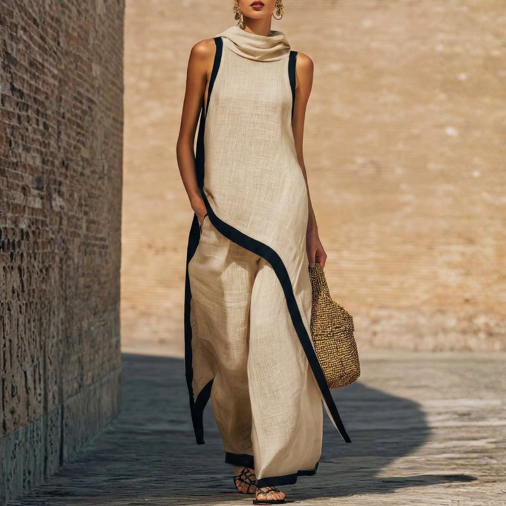 JOVANNE | CONJUNTO ELEGANTE DE LINO