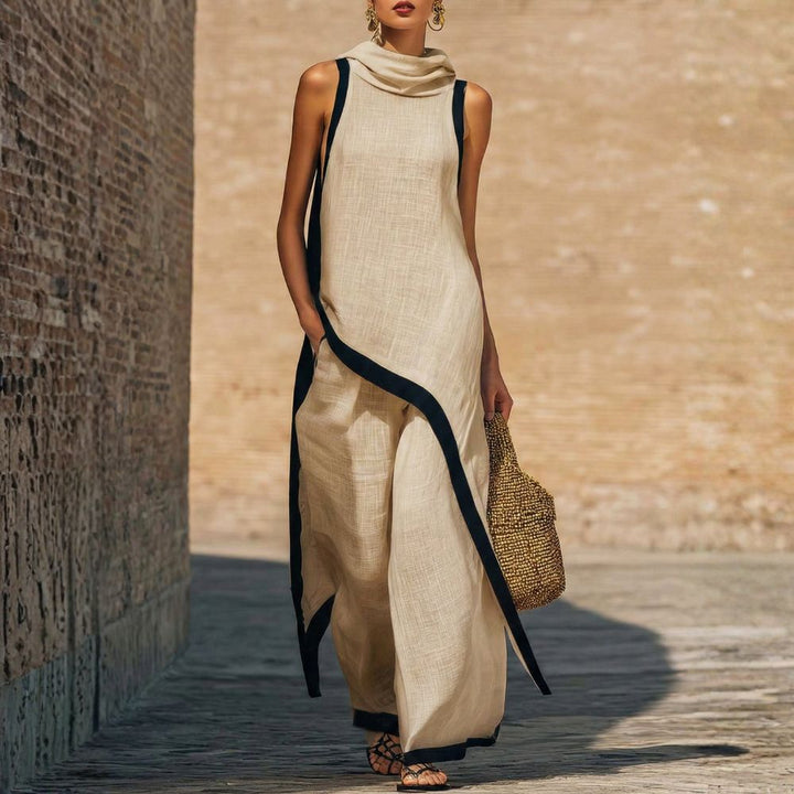 JOVANNE | CONJUNTO ELEGANTE DE LINO