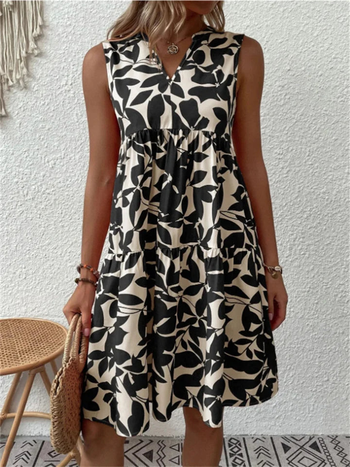 Natalia | Vestido midi fluido y favorecedor