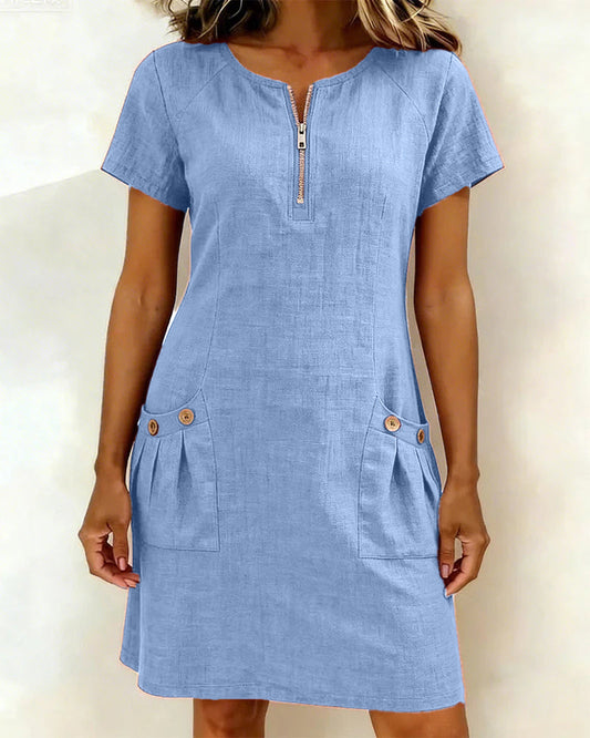 Vestido Silvia — Elegancia natural para el día a día