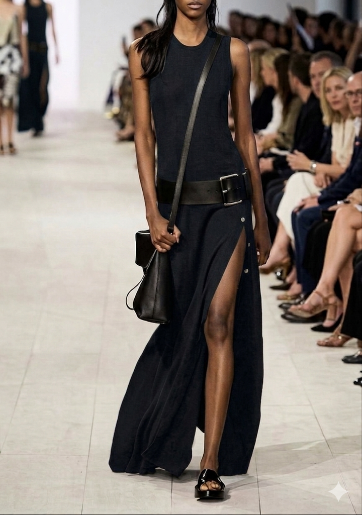 Vestido Belt + cinturón