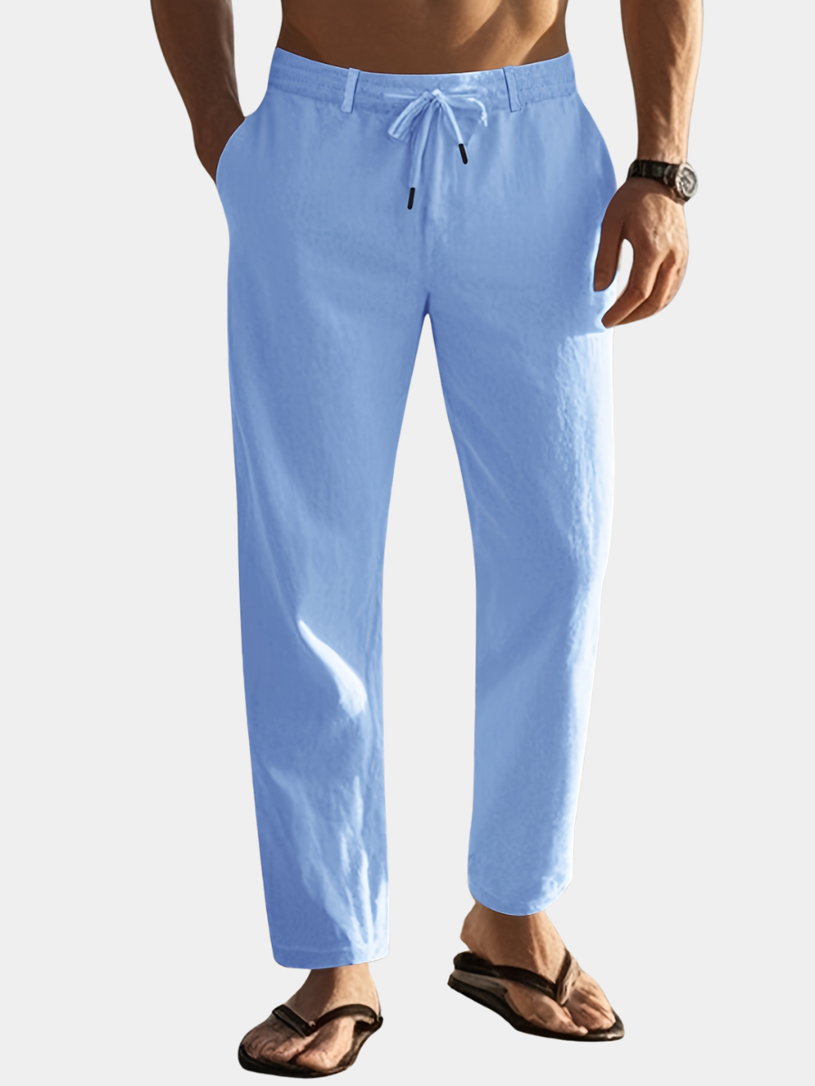 Laurent | Pantalones de lino para hombre