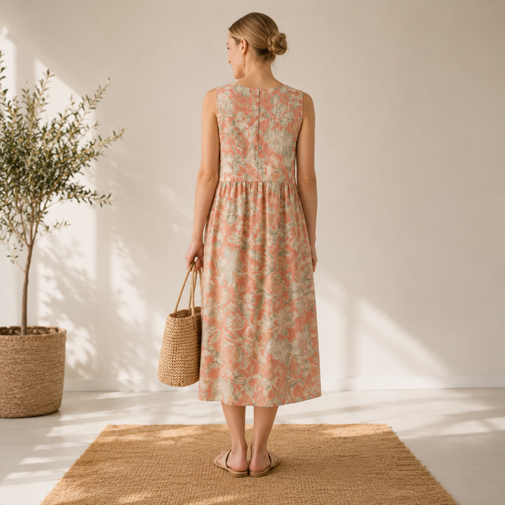 María Teresa  | Vestido midi floral