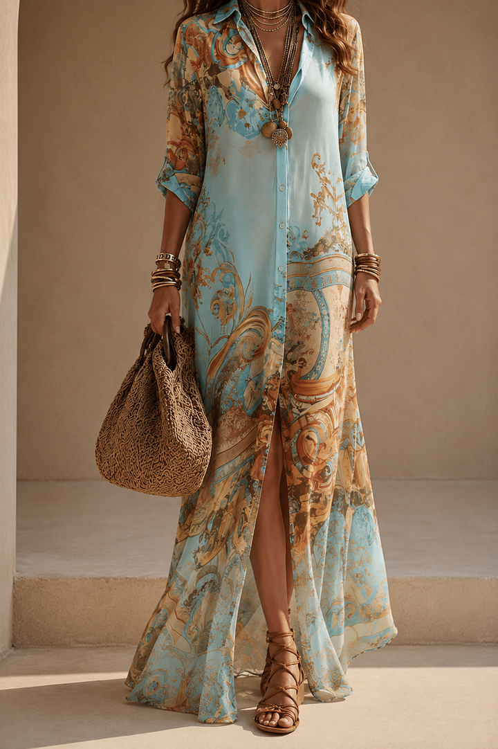 Serena| Vestido camisero elegante
