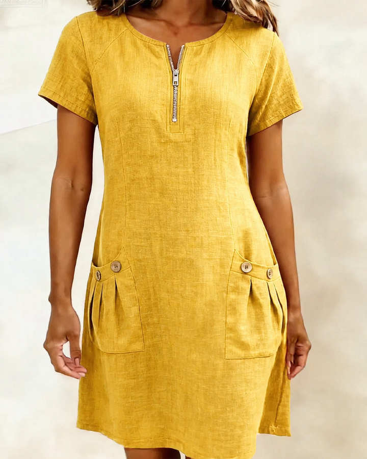 Vestido Silvia — Elegancia natural para el día a día