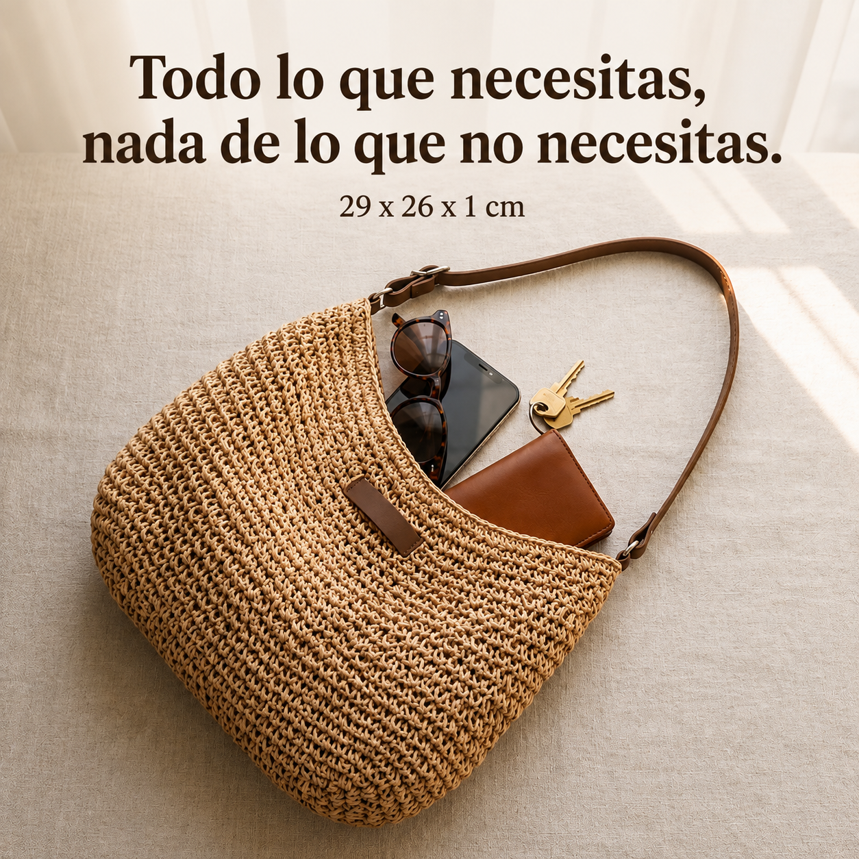 Simona | Elegante bolso trenzado