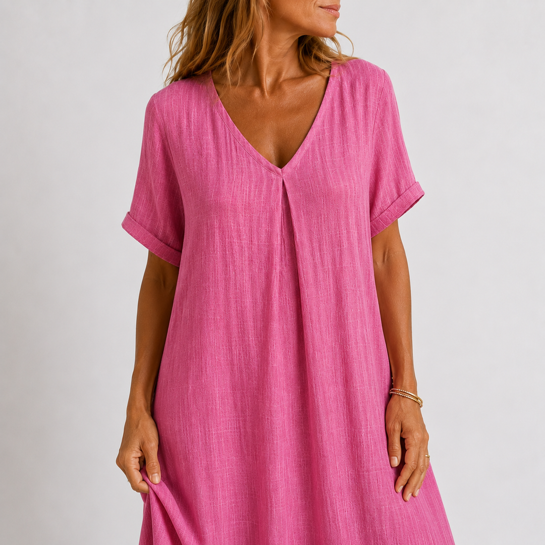 Violette - Vestido largo fluido