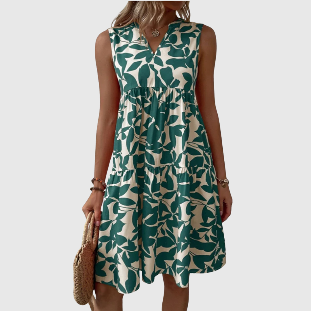 Natalia | Vestido midi fluido y favorecedor