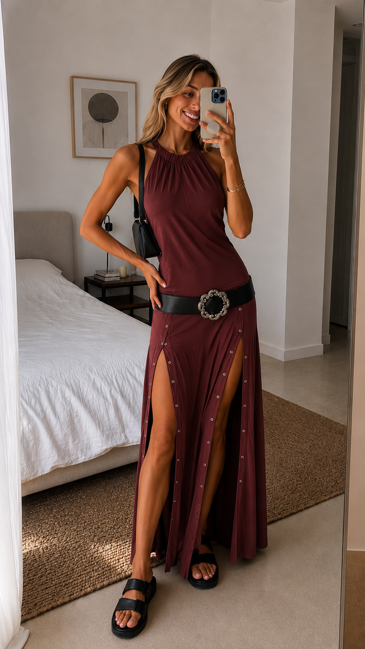Vestido Fenix + cinturón