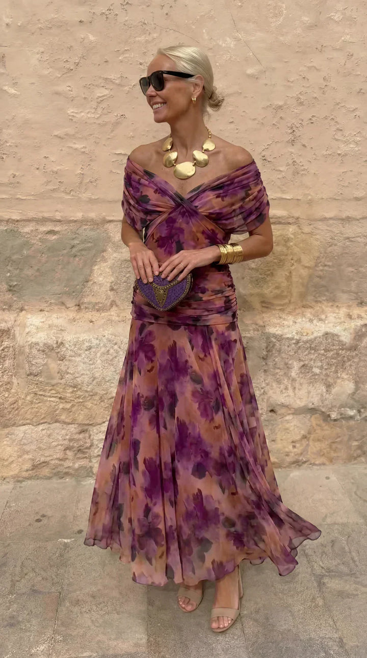 Hendrika | Vestido de noche coral