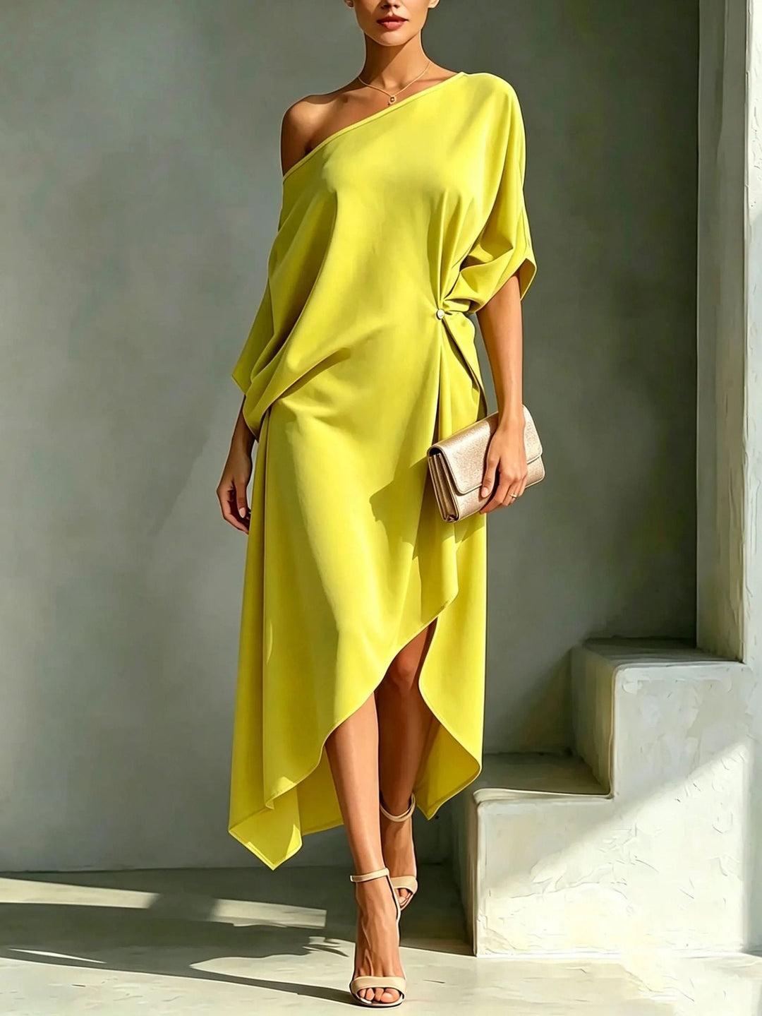 Camila – Elegante vestido asimétrico