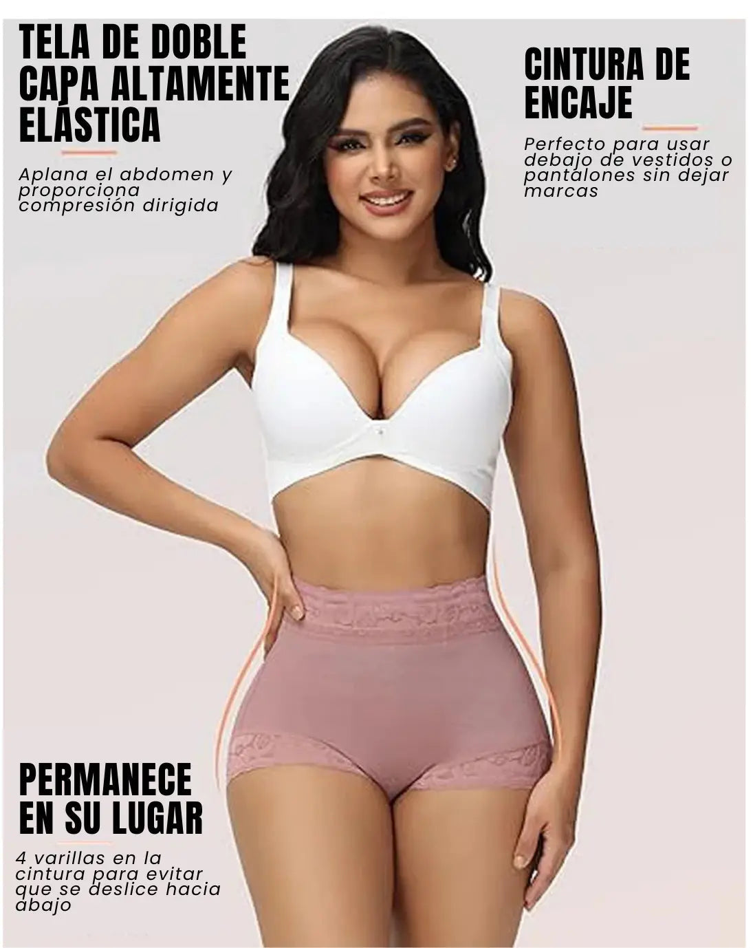 Shorts Push-Up Invisibles
