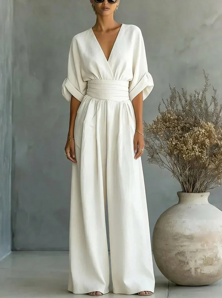 Leandra Mono Esencial con Escote en V