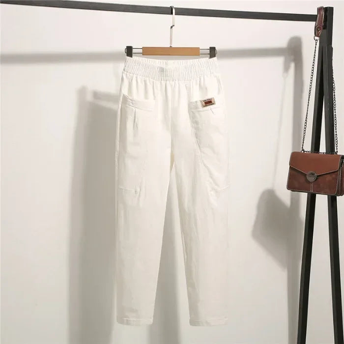 Pantalón Marelise™ con bolsillos grandes y cintura ajustable