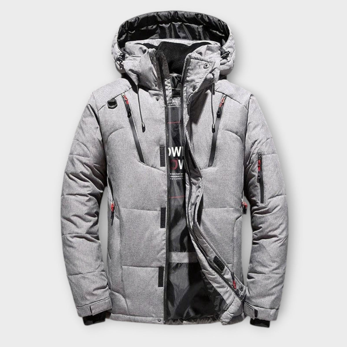 Álvaro | Parka masculina de invierno sólida