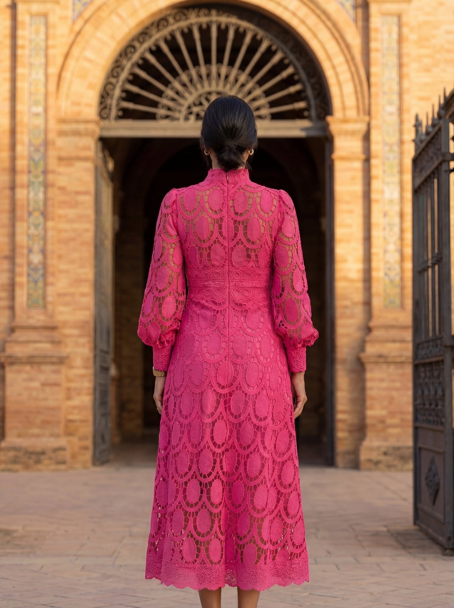 Carmona | Vestido de encaje primaveral