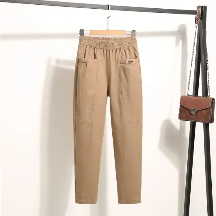 Pantalón Marelise™ con bolsillos grandes y cintura ajustable