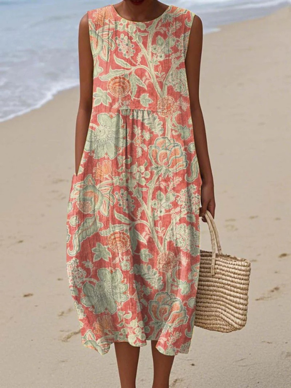 María Teresa  | Vestido midi floral