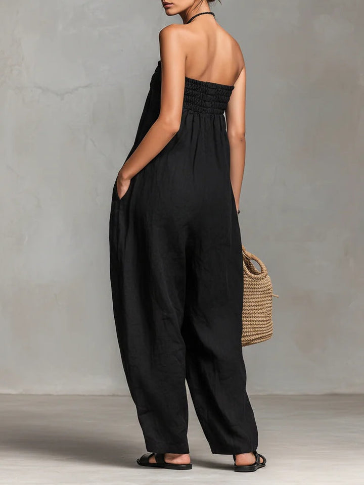 Nina | Elegante mono sin tirantes
