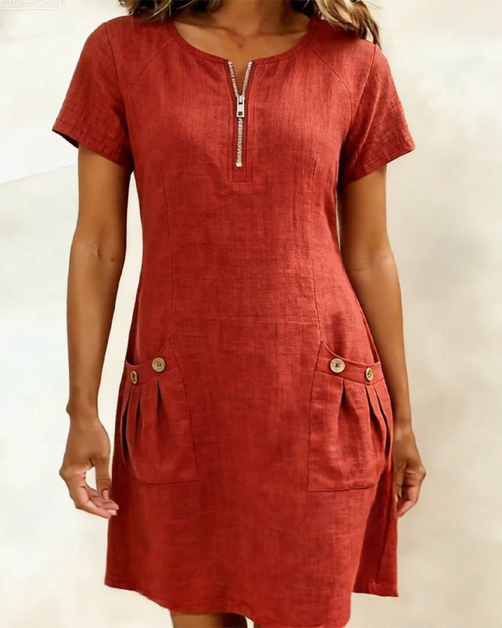 Vestido Silvia — Elegancia natural para el día a día
