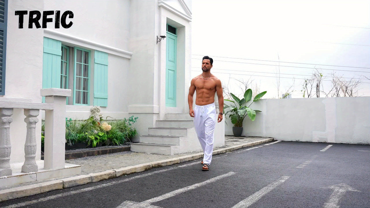 Laurent | Pantalones de lino para hombre