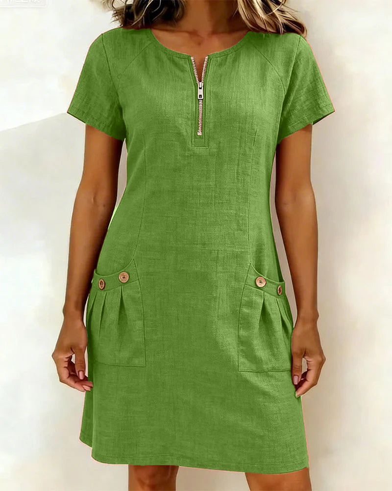 Vestido Silvia — Elegancia natural para el día a día