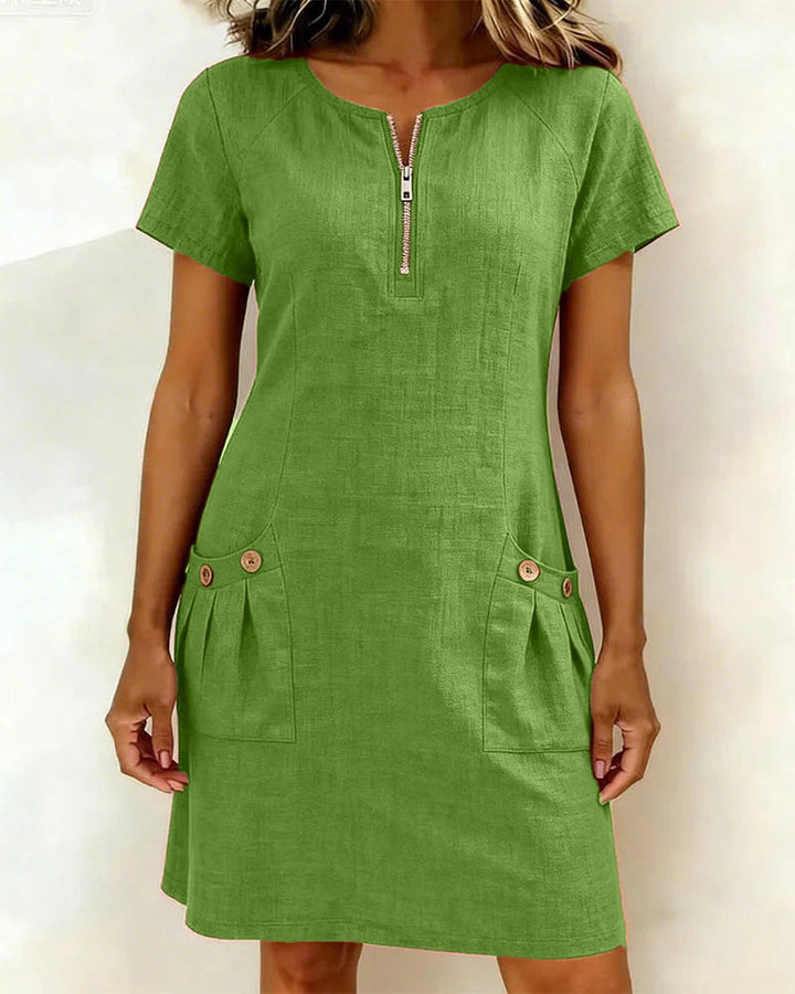 Vestido Silvia — Elegancia natural para el día a día