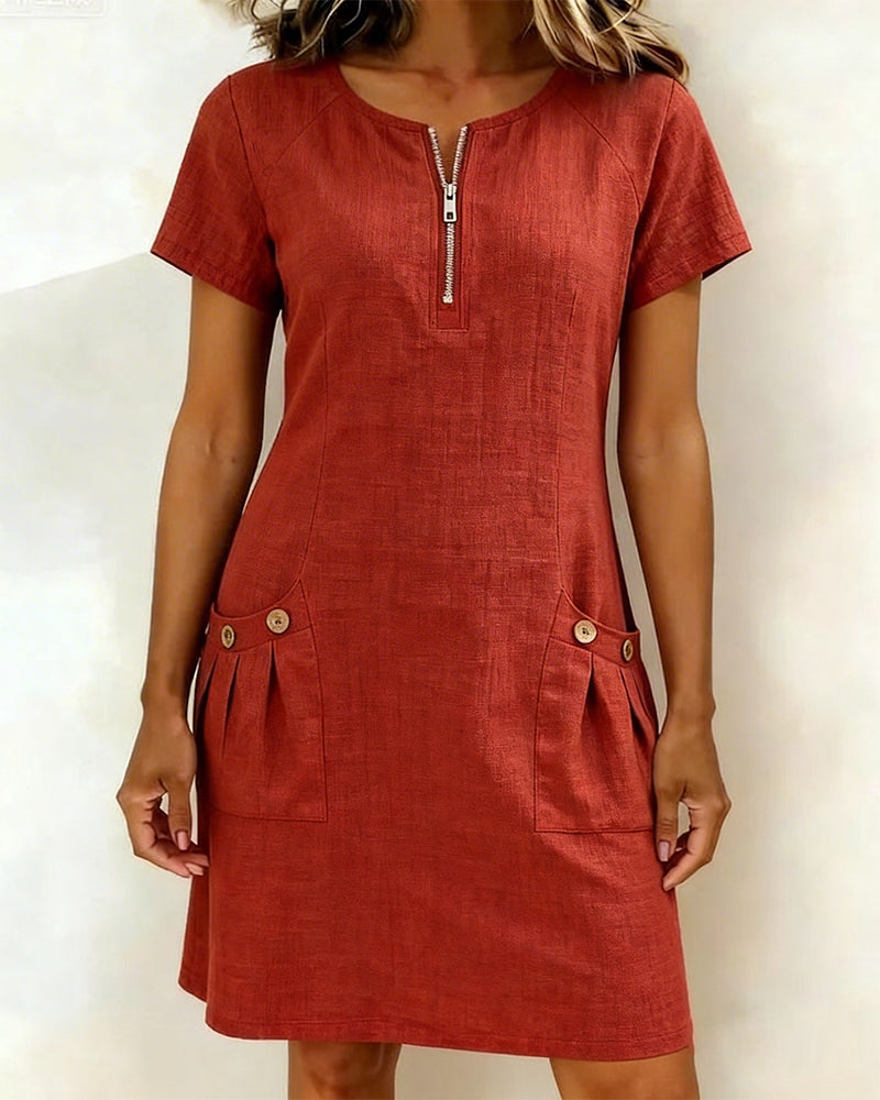 Vestido Silvia — Elegancia natural para el día a día