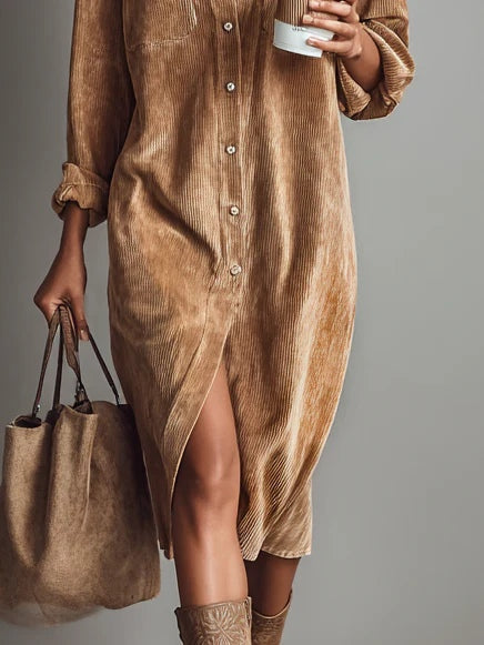Frida - Vestido Midi Retro