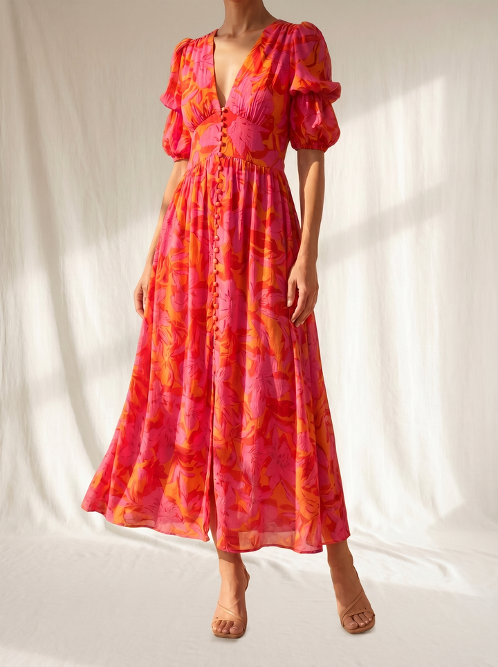 Armonía | Vestido Maxi Resplandor Solar