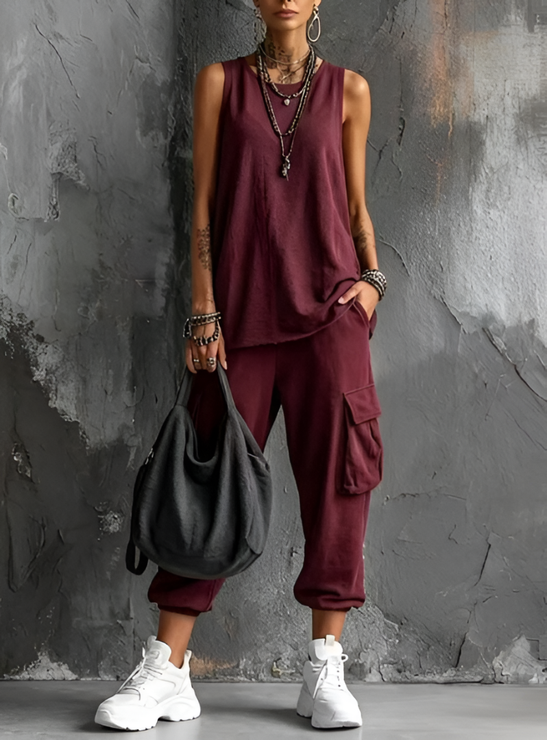 Valentina | Conjunto casual de confort urbano