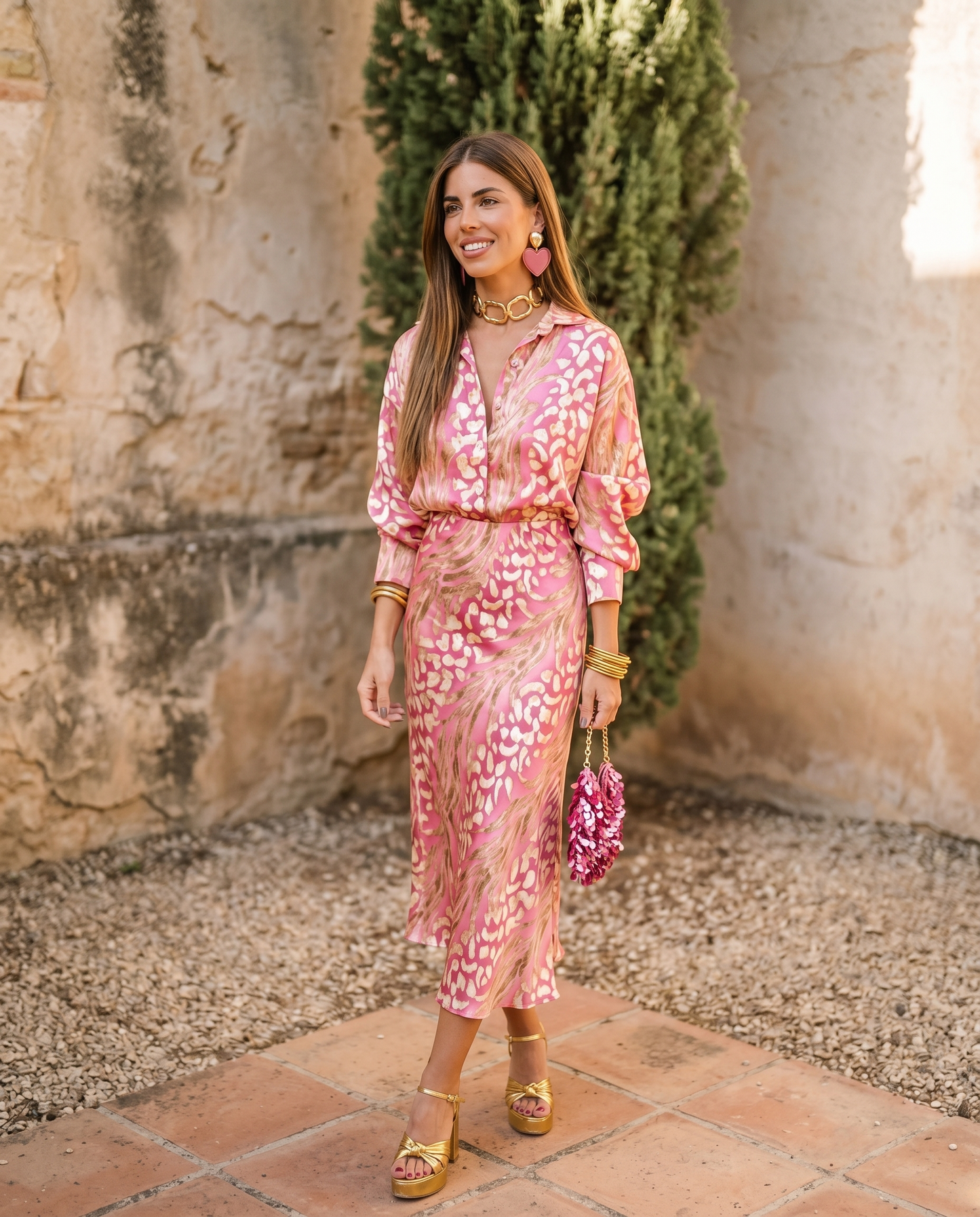 Alva | Vestido de dos piezas elegante de evento